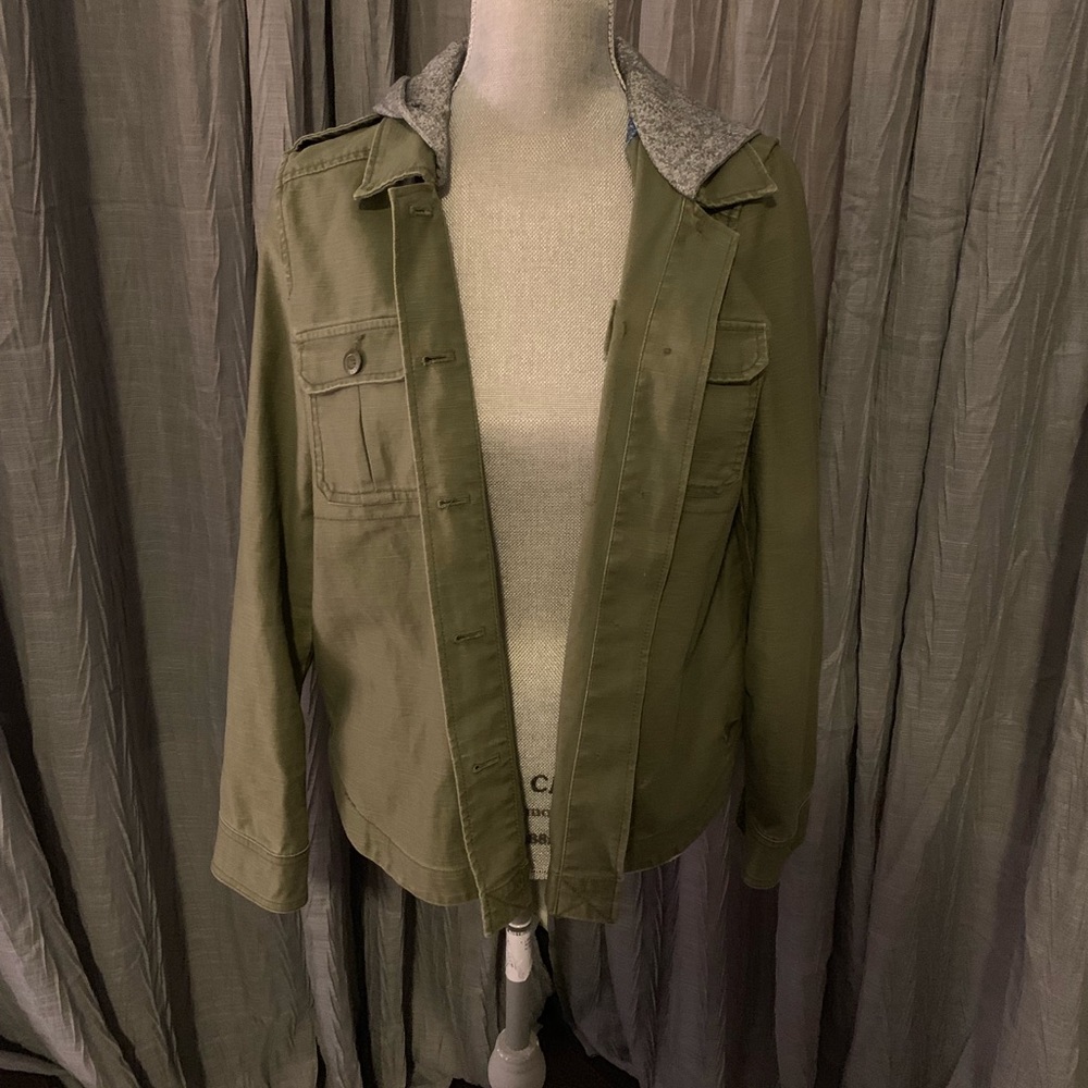 American Eagle Army Green Jacket
